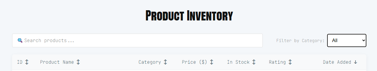 picture of search component